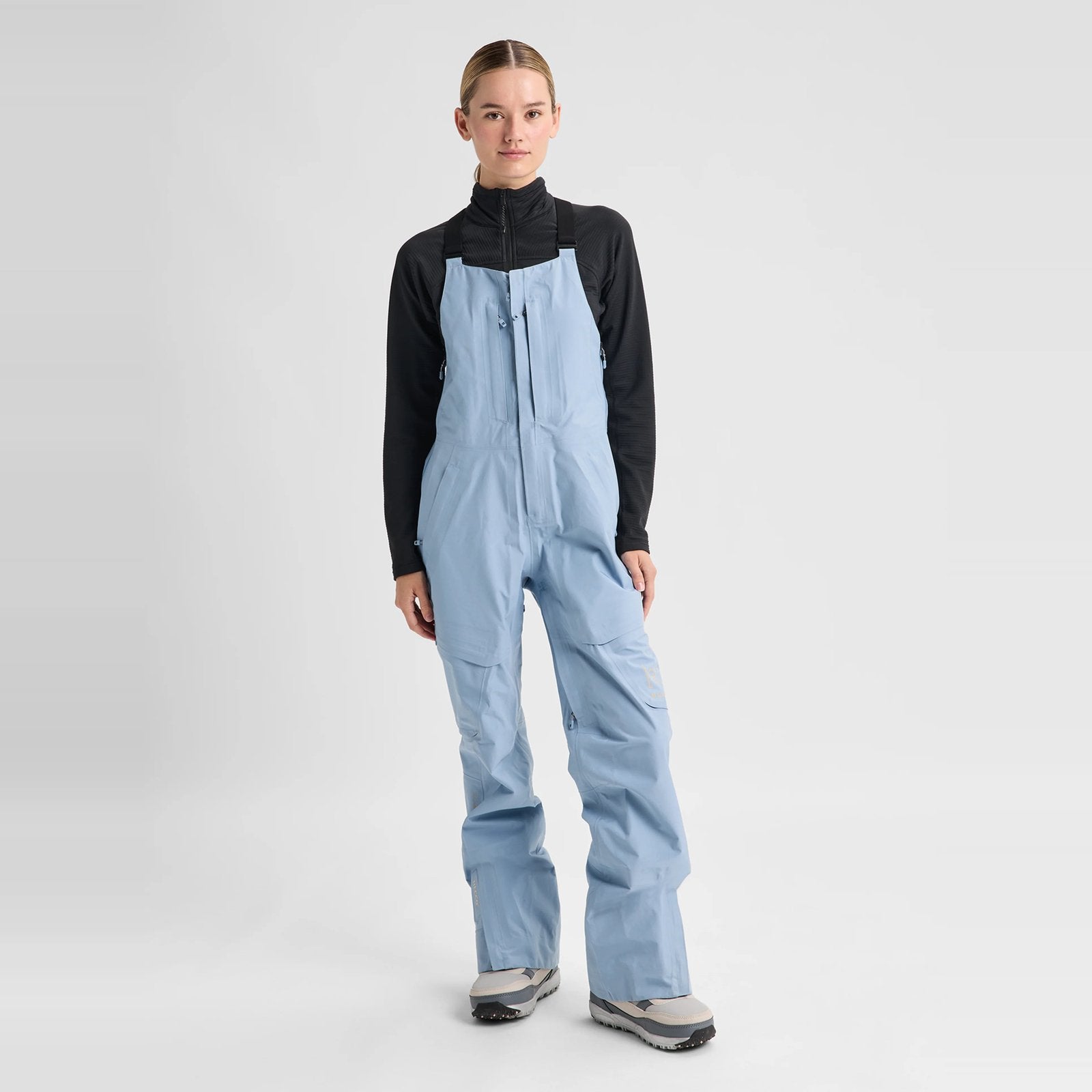 Womens [Ak] Kimmy Gore-Tex 3L Stretch Bib Pants True Black - Image 11