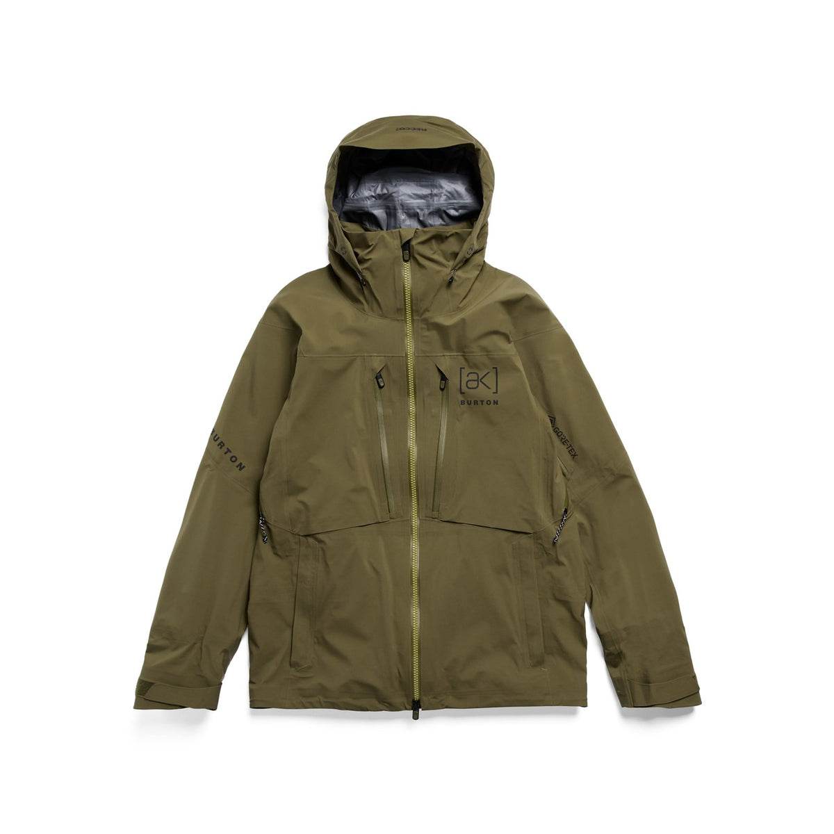 Mens [Ak] Hover Gore-Tex C-Knit 3L Stretch Jacket Dried Moss - Image 11
