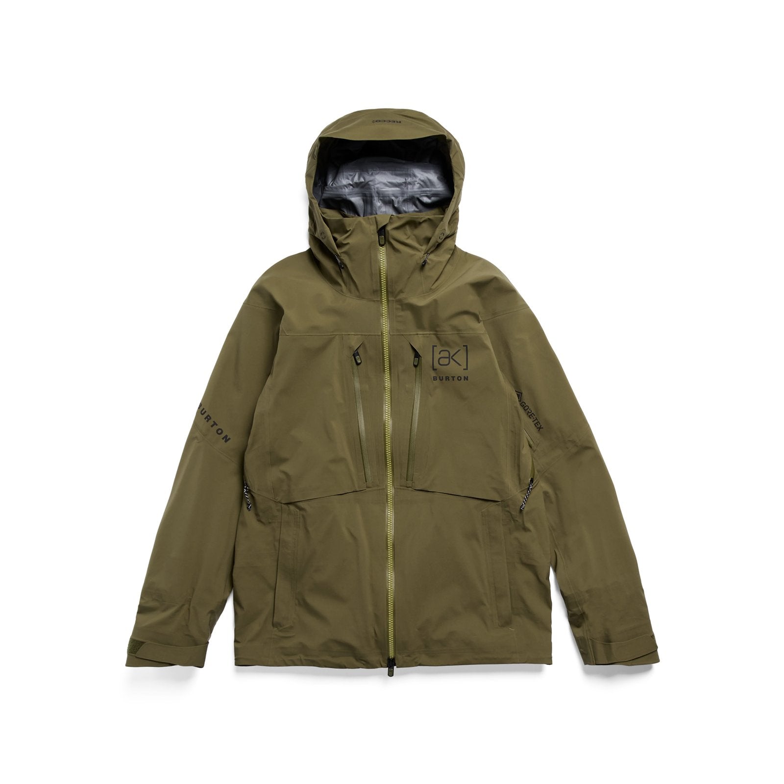 Mens [Ak] Hover Gore-Tex C-Knit 3L Stretch Jacket Dried Moss - Image 11