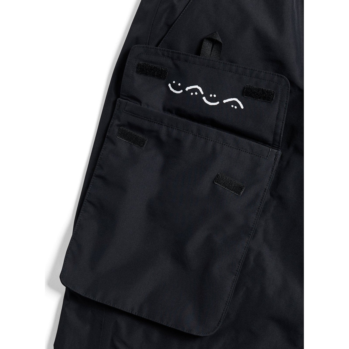 Mens 2L Baggy Cargo Pants True Black - Image 12