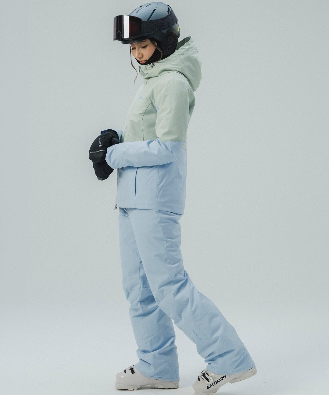 Womens Soft Frame Pants Ice Blue - Image 12