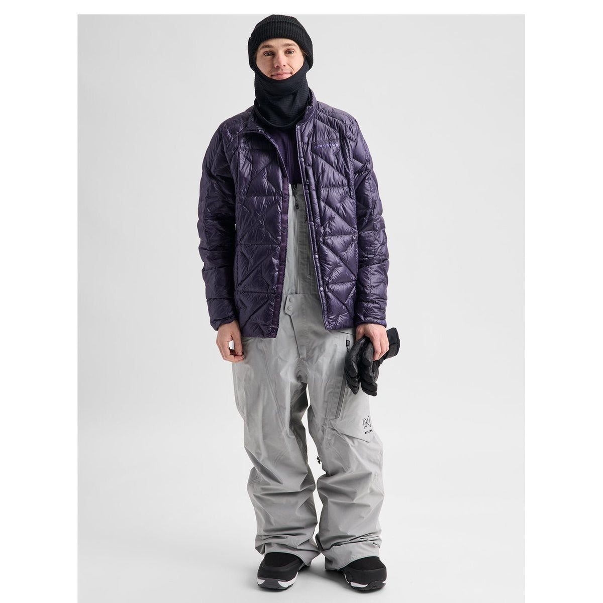 Mens [Ak] Cyclic Gore-Tex 2L Bib Pants Apparition Gray - Image 12