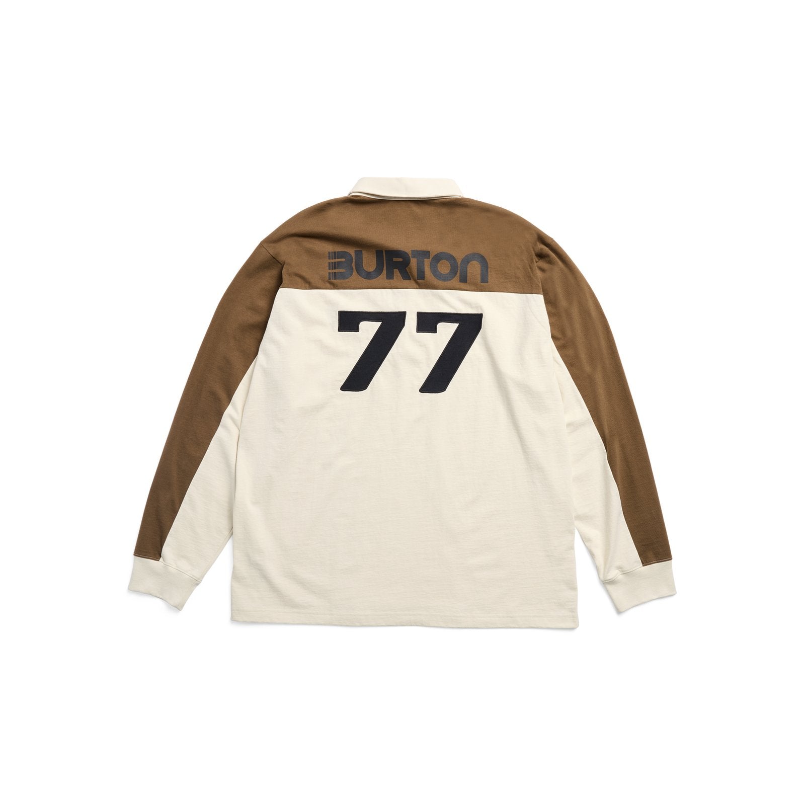 Mens Rugby Shirt Lunar Sand/Earth Ship Brown - Image 12