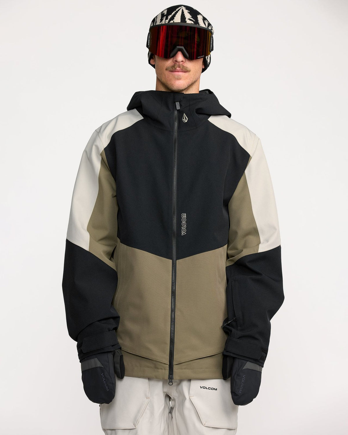 Mens Brighton Full Zip Jacket Military - Image 12