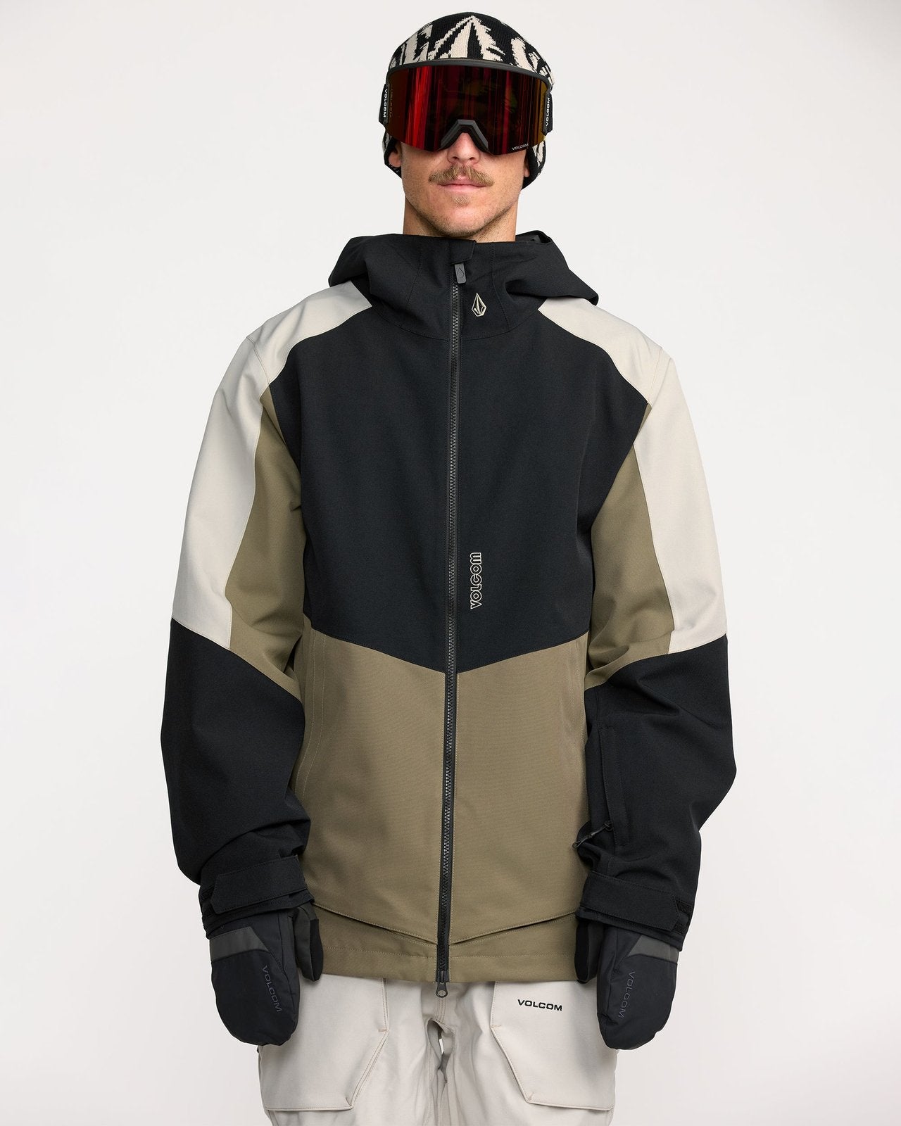 Mens Brighton Full Zip Jacket Military - Image 12