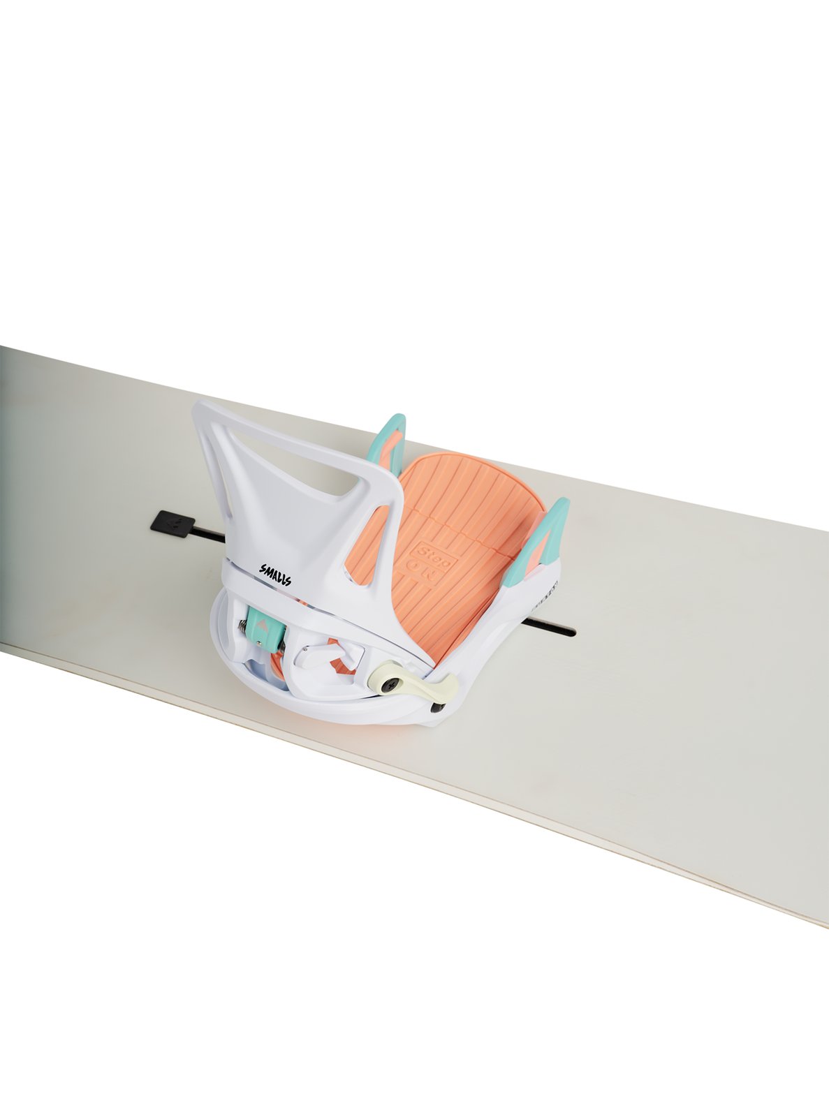 Kids' Step On Smalls Re:Flex Snowboard Bindings White / Multi - Image 12