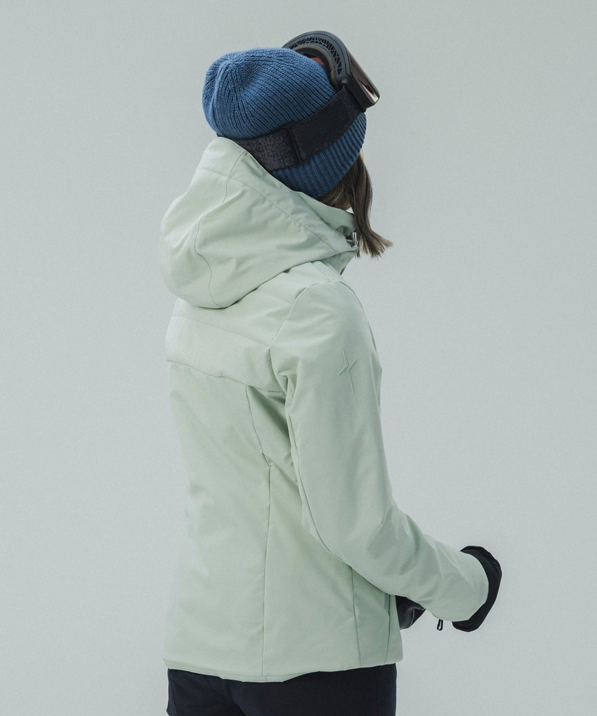 Womens Soft Frame Jacket Mist Green - Image 12
