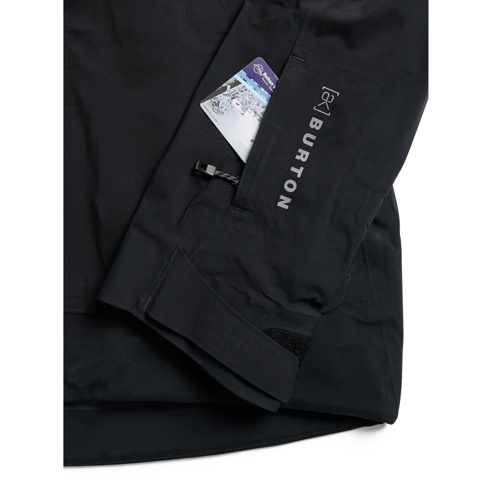 Womens [Ak] Kimmy Gore-Tex 3L Stretch Jacket True Black - Image 4