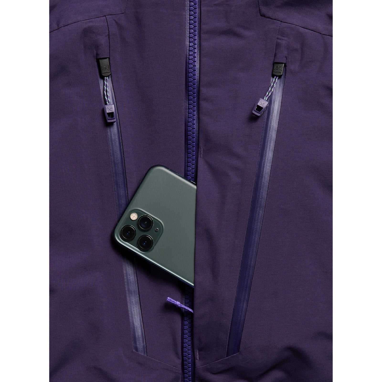 Womens [Ak] Swash Synthetic Insulated Gore-Tex 2L Jacket Nightshade Purple - Image 13