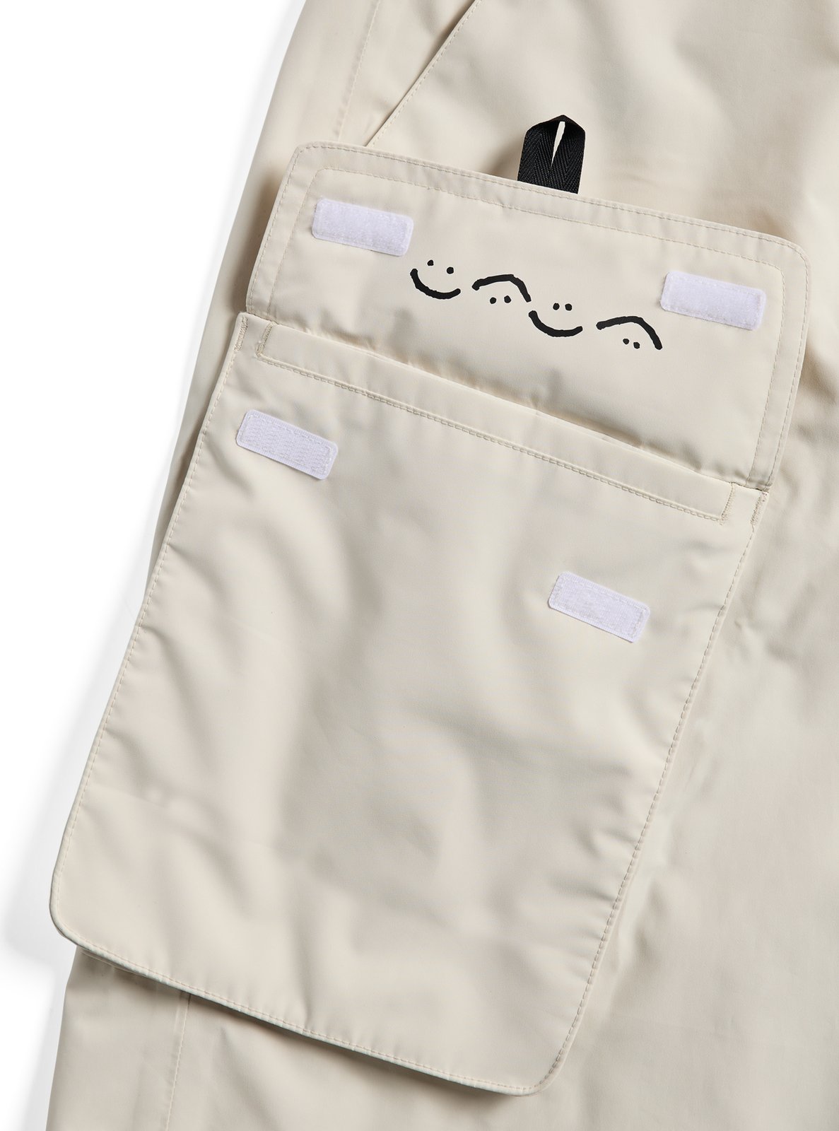 Mens 2L Baggy Cargo Pants Lunar Sand - Image 13