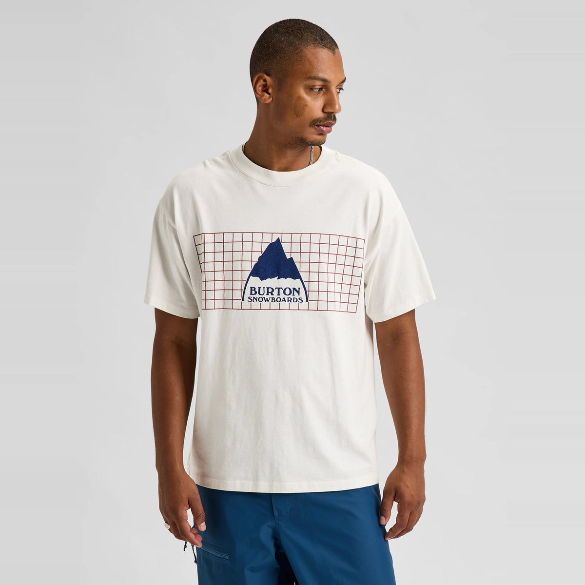 50Th 83 Squared Short Sleeve T-Shirt Stout White - Image 5