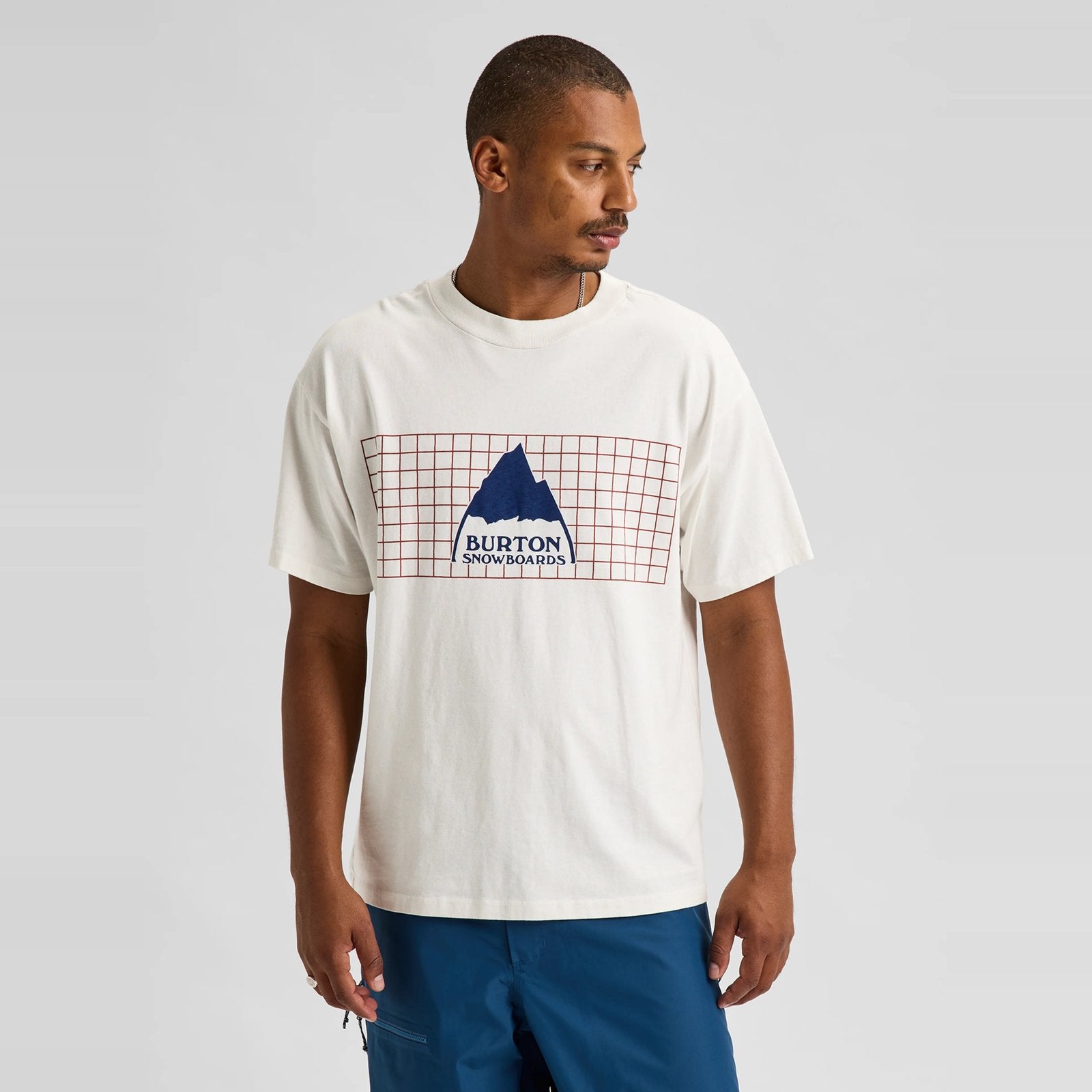50Th 83 Squared Short Sleeve T-Shirt Stout White - Image 5