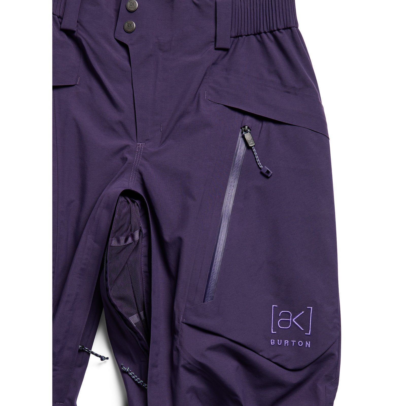 Womens [Ak] Swash Insulated Gore-Tex 2L Pants Nightshade Purple - Image 13