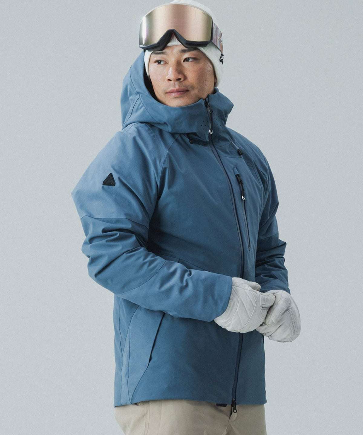 Mens Masters Jacket Gray Blue - Image 13