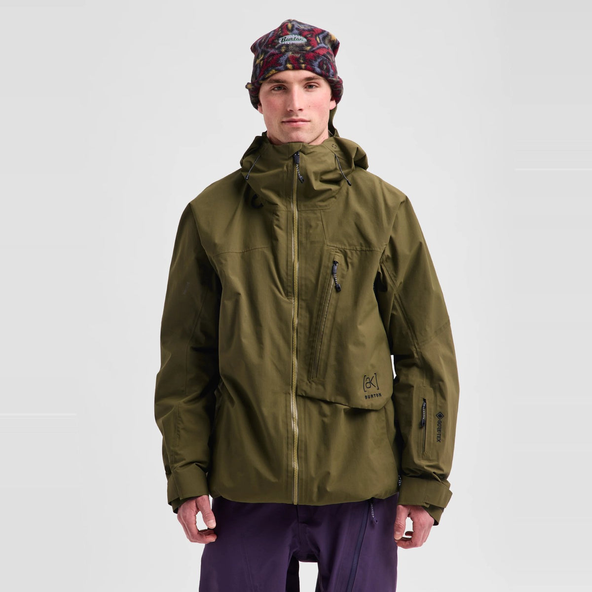 Mens [Ak] Cyclic Gore-Tex 2L Jacket Dried Moss - Image 13