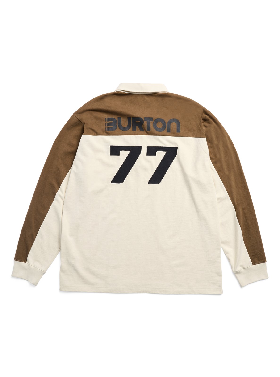Mens Rugby Shirt Lunar Sand/Earth Ship Brown - Image 13