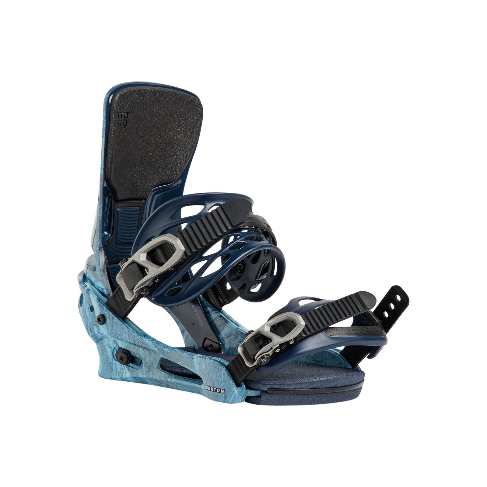 Mens Cartel X Re:Flex Snowboard Bindings Marbled Stone - Image 14
