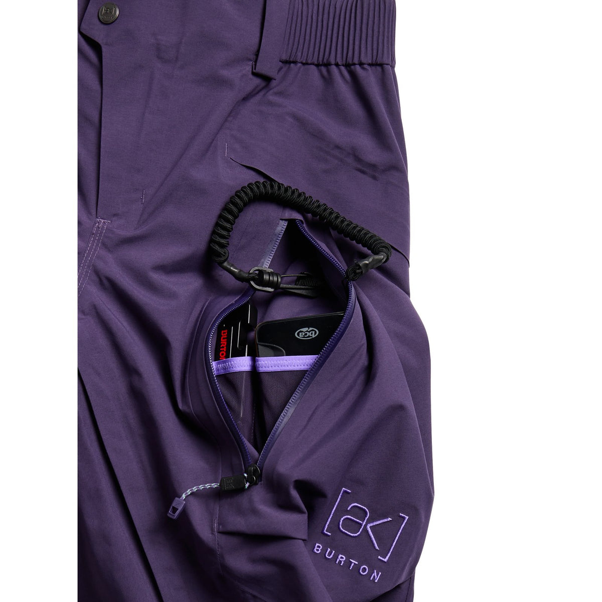 Womens [Ak] Swash Insulated Gore-Tex 2L Pants Nightshade Purple - Image 14