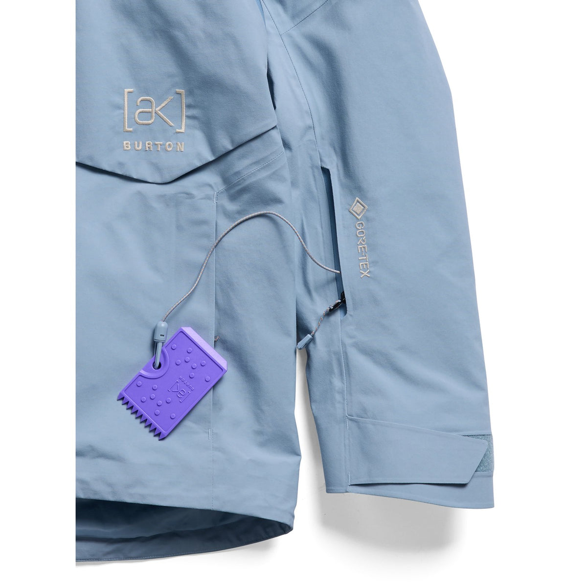 Womens [Ak] Cyclic Gore-Tex 2L Jacket Airstream Blue - Image 14