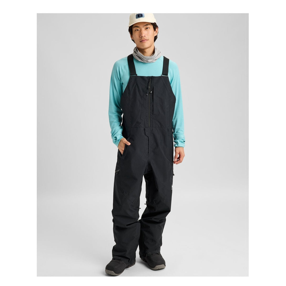 Mens Reserve Gore-Tex 2L Bib Pants True Black - Image 14