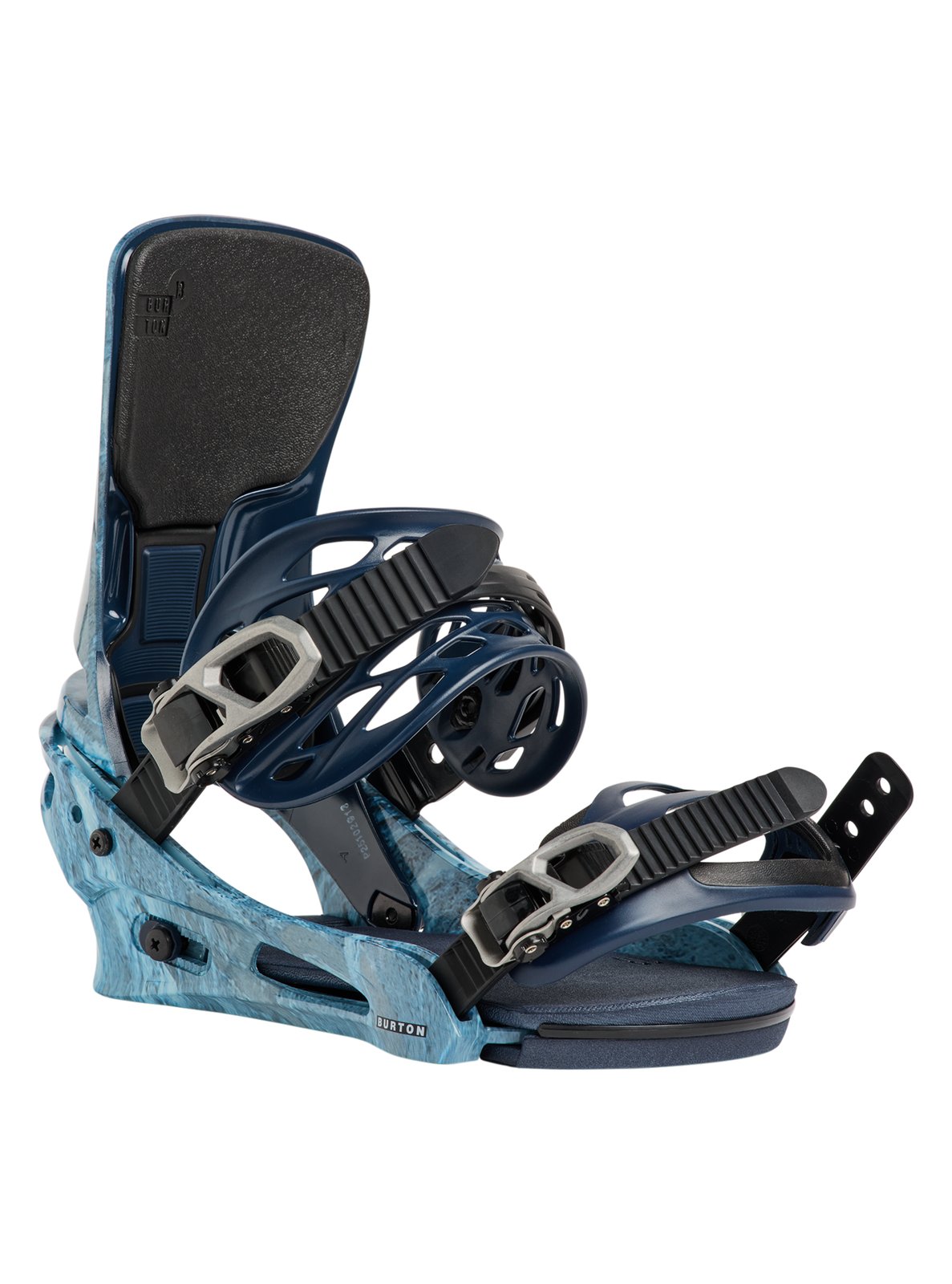 Mens Cartel X Re:Flex Snowboard Bindings Marbled Stone - Image 14