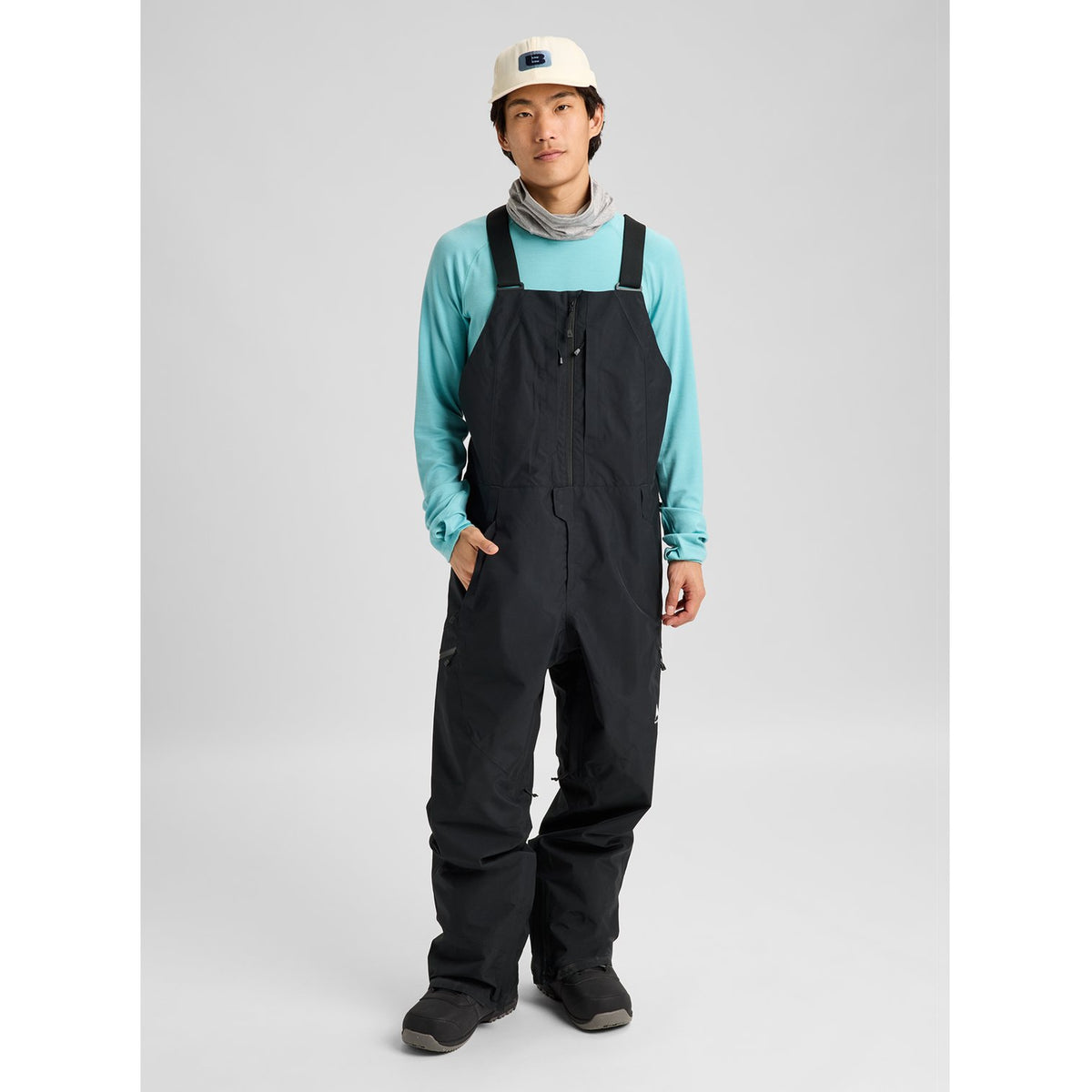 Mens Reserve Gore-Tex 2L Bib Pants True Black - Image 14