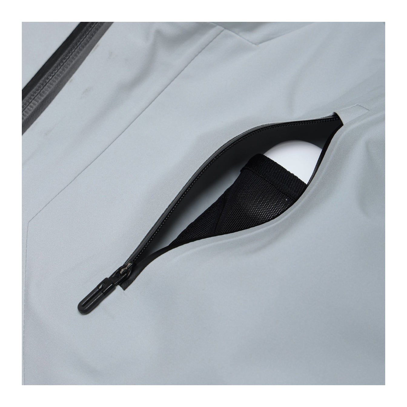 Aero Stream 3L Shell Jacket Coarse Gray - Image 14