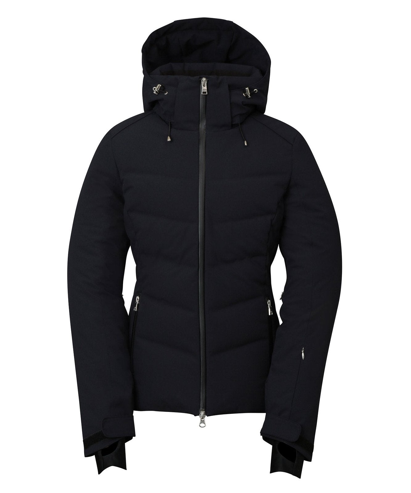 Womens Seamless Down Jacket Dark Navy - Image 14