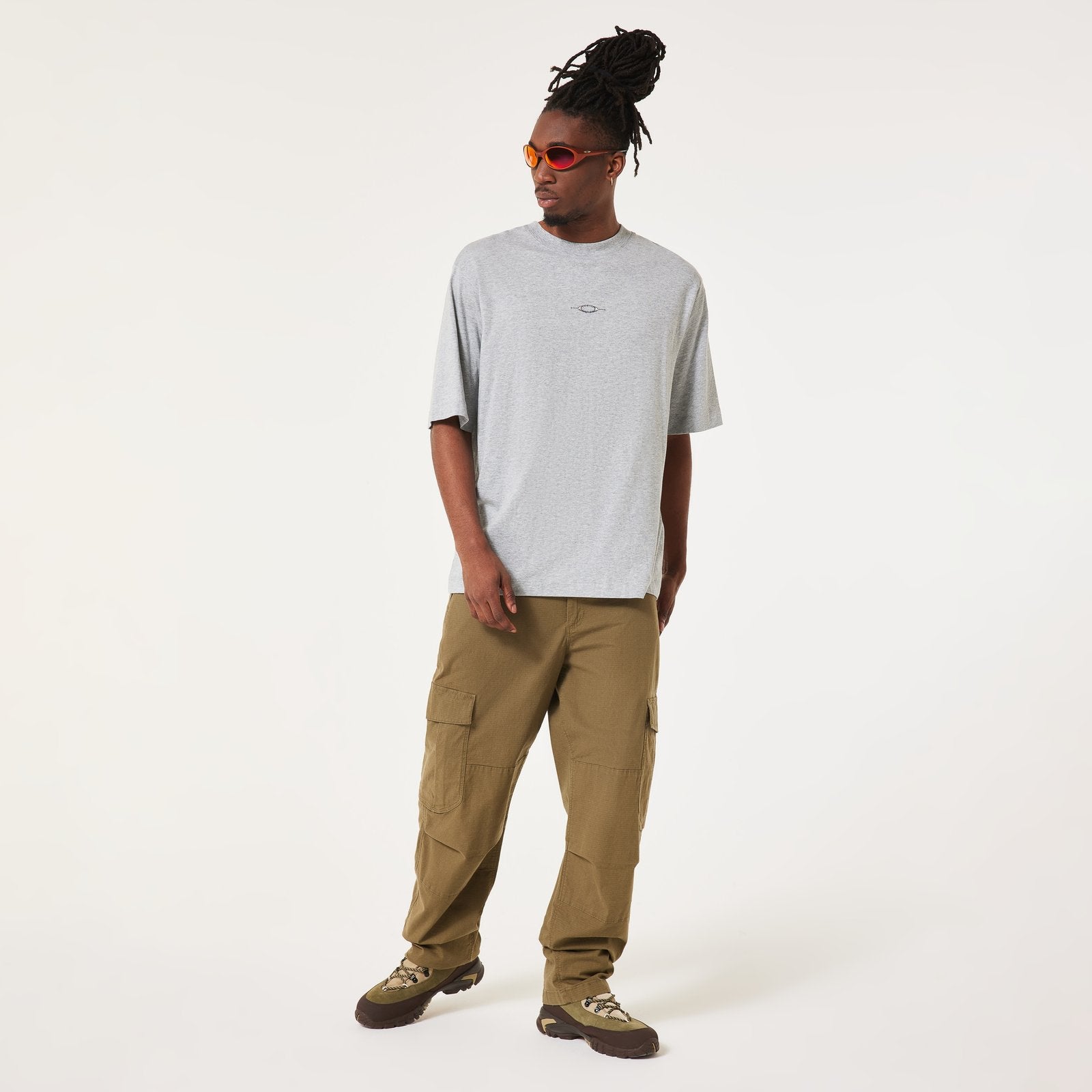 Stacked Metal Tee New Granite Heather - Image 15