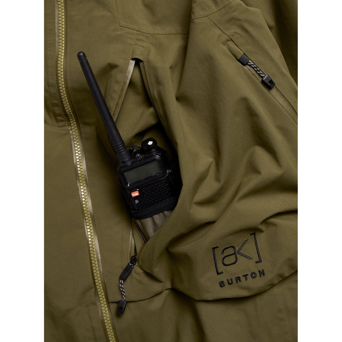 Mens [Ak] Cyclic Gore-Tex 2L Jacket Dried Moss - Image 15