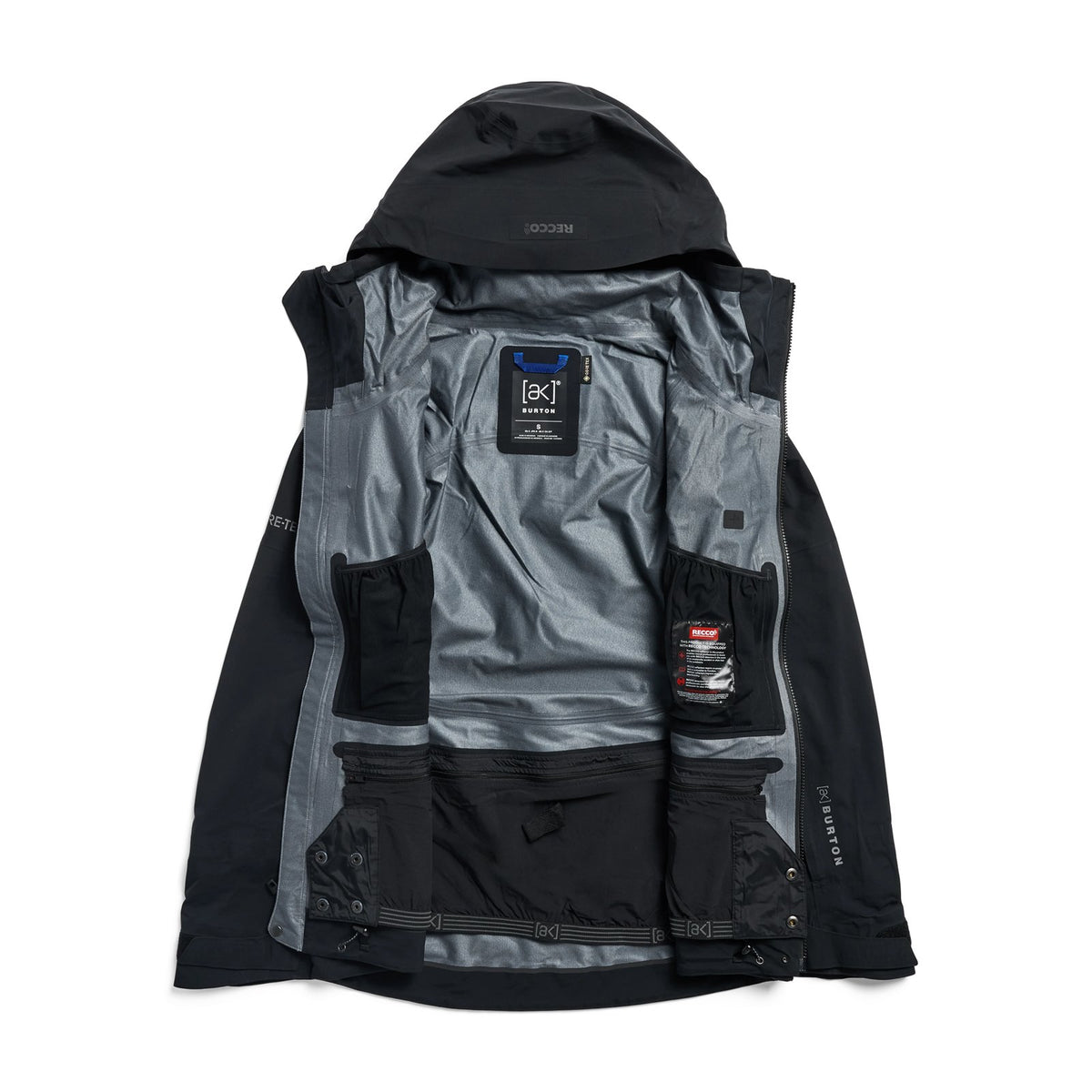 Womens [Ak] Kimmy Gore-Tex 3L Stretch Jacket True Black - Image 7