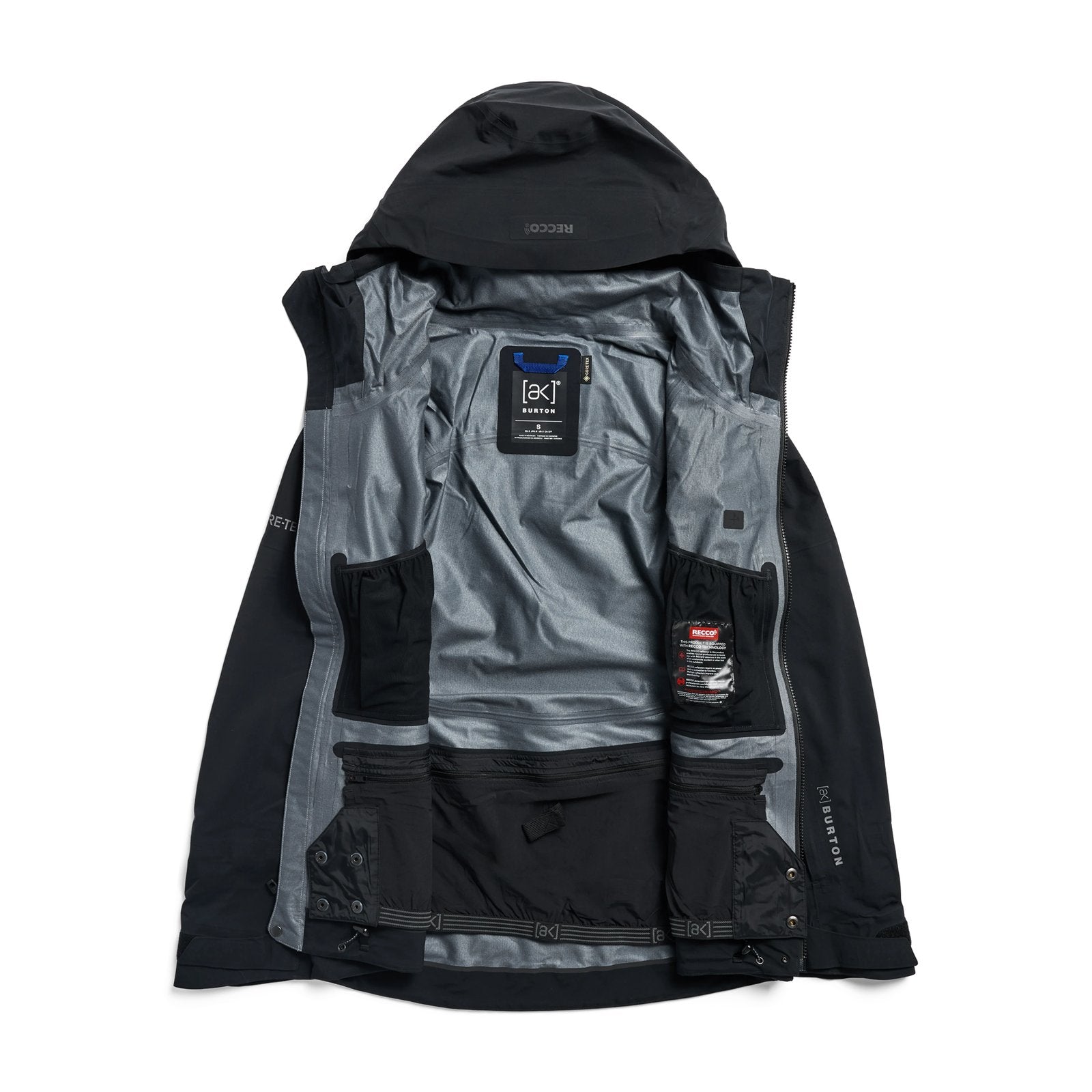 Womens [Ak] Kimmy Gore-Tex 3L Stretch Jacket True Black - Image 7