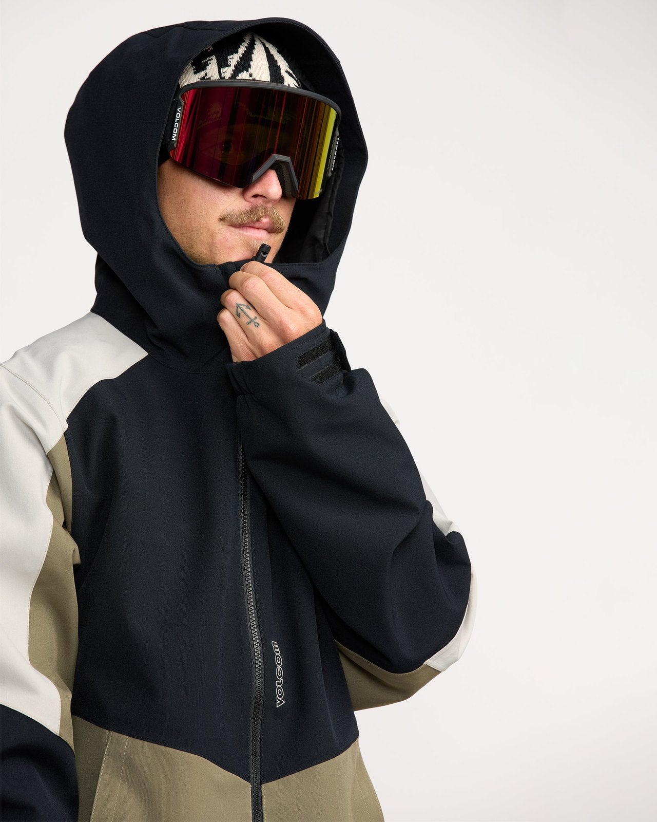 Mens Brighton Full Zip Jacket Military - Image 15