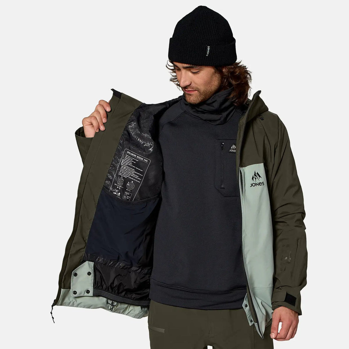 Mens Deeper Gore-Tex Jacket Midnight - Image 16