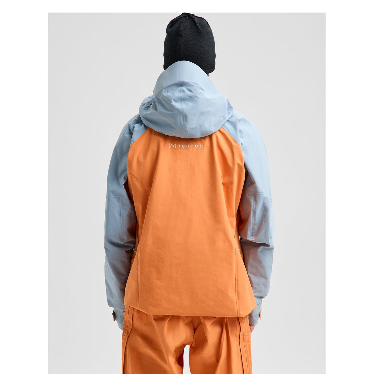 Mens [Ak] Cyclic Gore-Tex 2L Anorak Airstream Blue / Goldfish Orange - Image 16