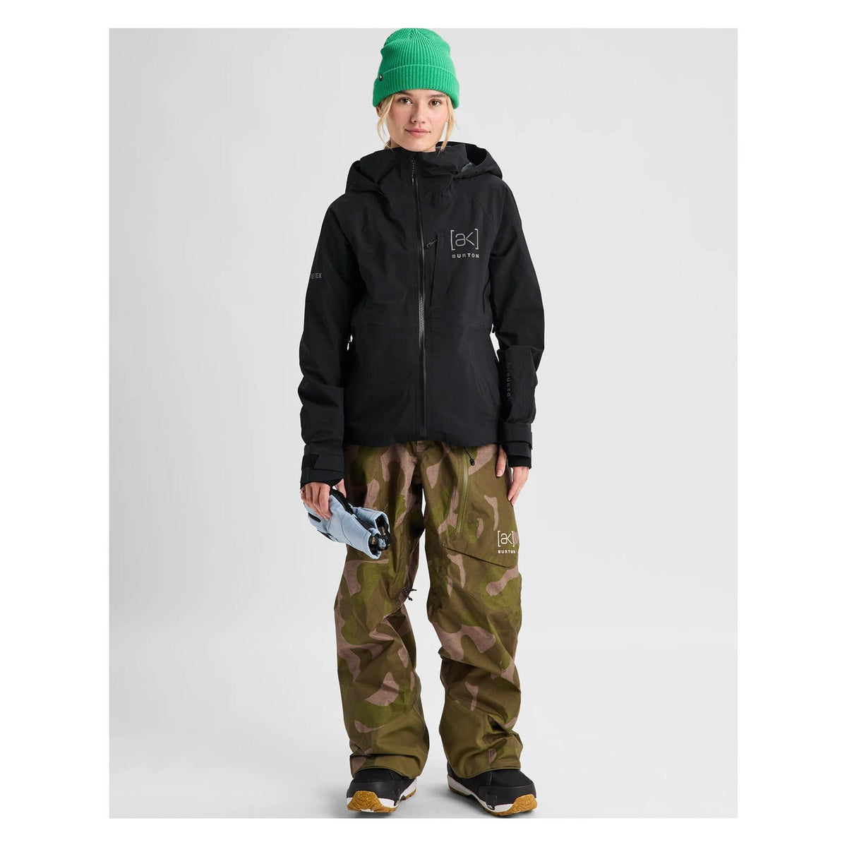 Womens [Ak] Kimmy Gore-Tex 3L Stretch Jacket True Black - Image 8