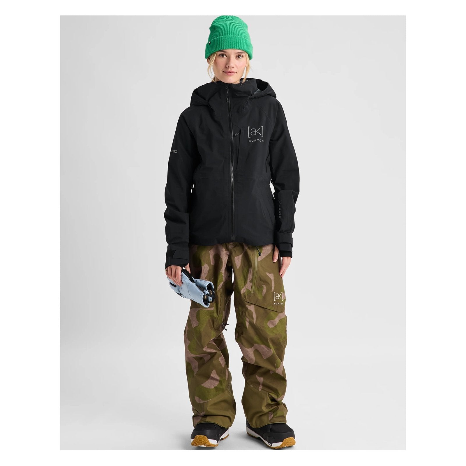Womens [Ak] Kimmy Gore-Tex 3L Stretch Jacket True Black - Image 8