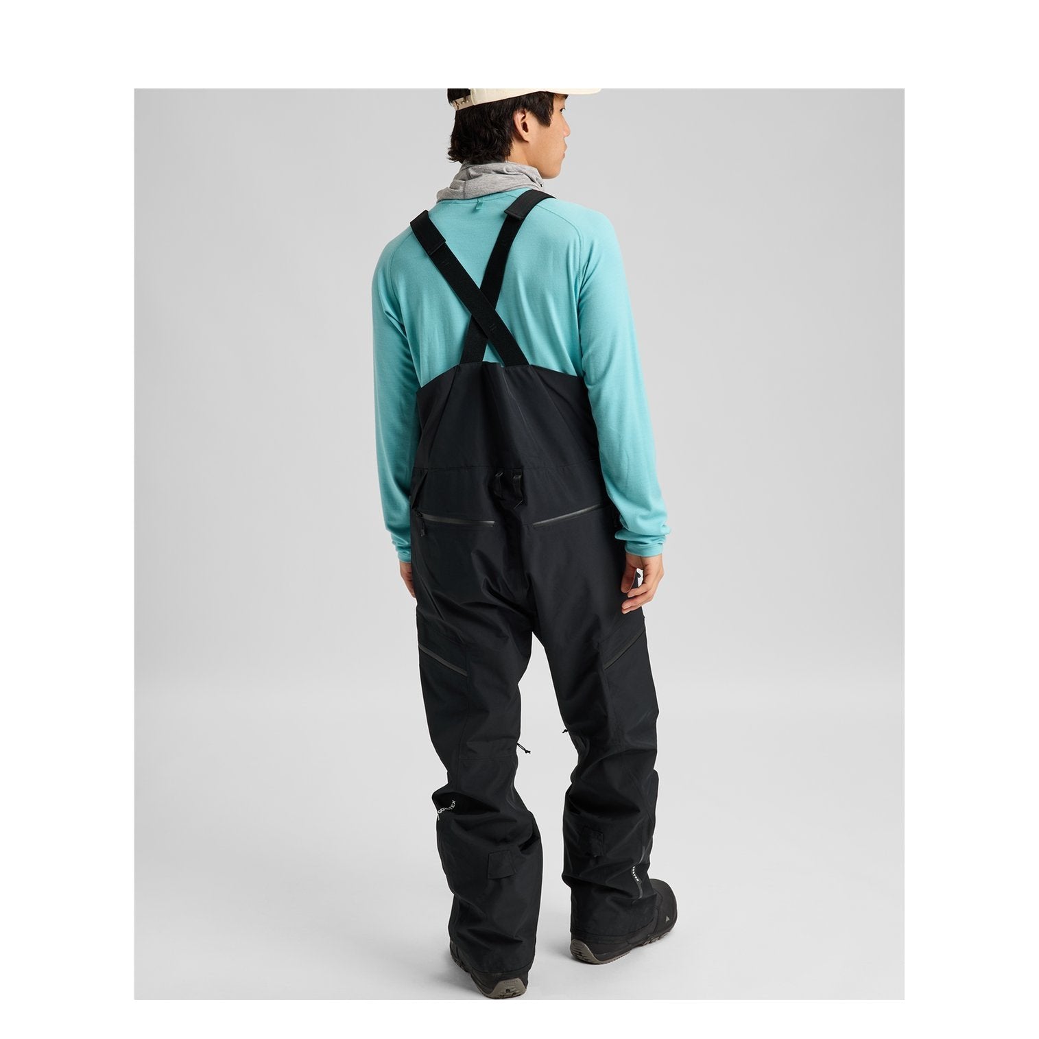 Mens Reserve Gore-Tex 2L Bib Pants True Black - Image 16