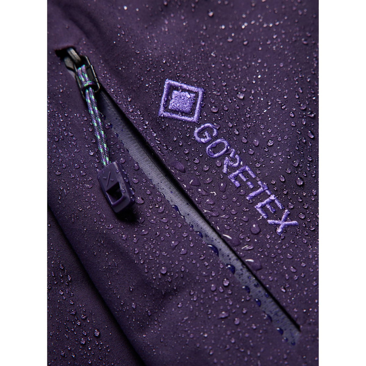 Womens [Ak] Swash Synthetic Insulated Gore-Tex 2L Jacket Nightshade Purple - Image 16