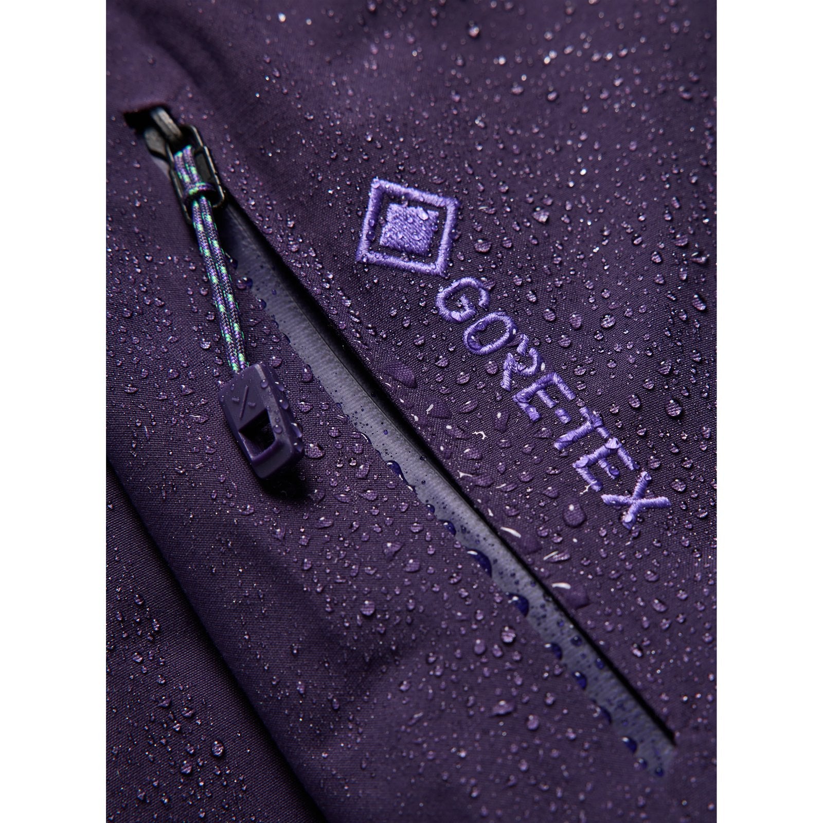 Womens [Ak] Swash Synthetic Insulated Gore-Tex 2L Jacket Nightshade Purple - Image 16