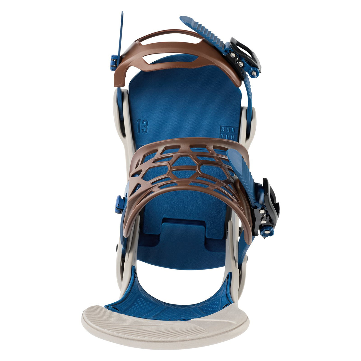 Mens Malavita Snowboard Bindings Warm Gray - Image 16