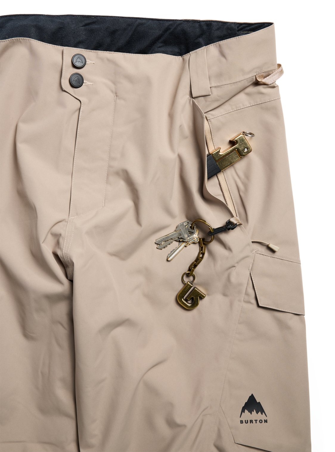 Mens Reserve 2L Tall Pants Summit Taupe - Image 16