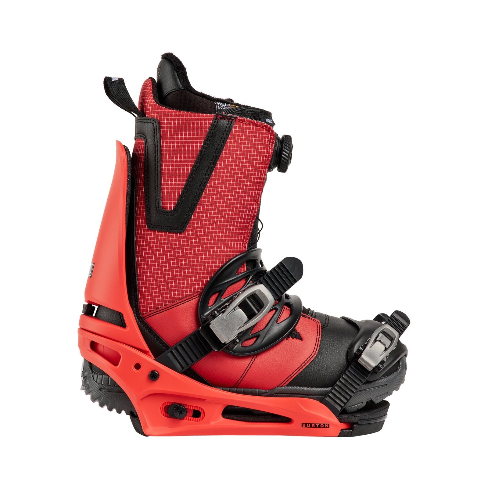 Mens Cartel Re:Flex Snowboard Bindings Hot Tamale - Image 17