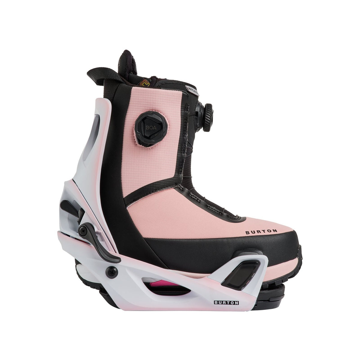 Womens Step On Re:Flex Snowboard Bindings Pink Outline - Image 17