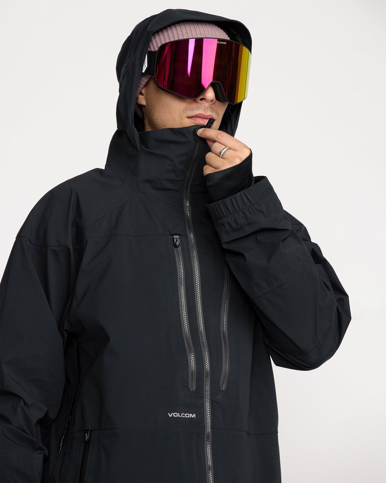 Mens Guch Stretch Gore Jacket Black - Image 17