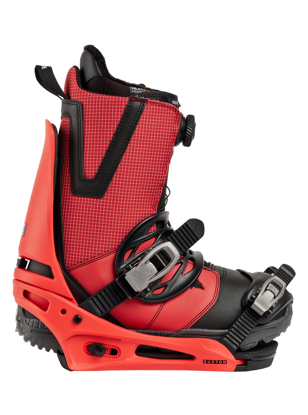 Mens Cartel Re:Flex Snowboard Bindings Hot Tamale - Image 17