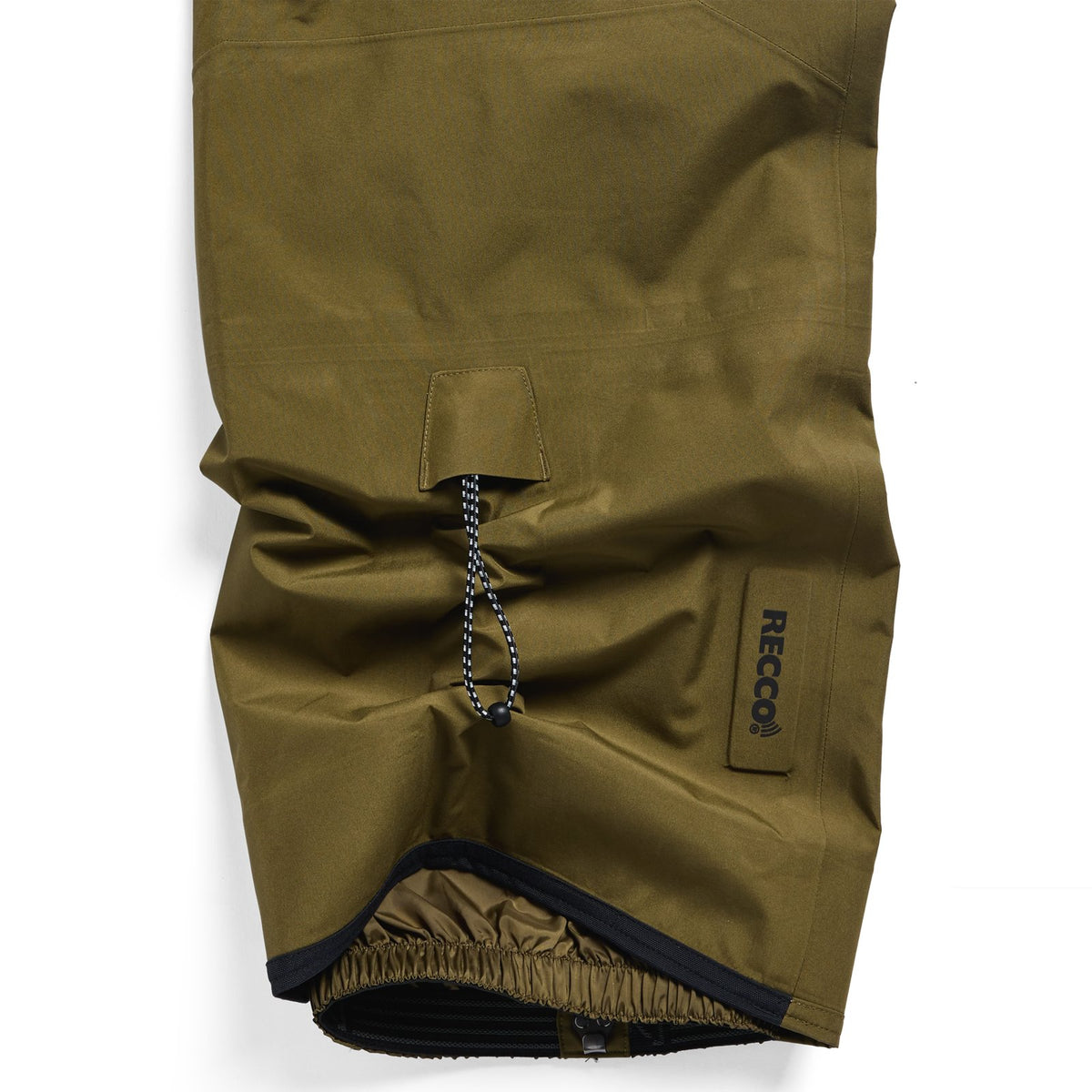 Mens [Ak] Freebird Gore‑Tex 3L Stretch Bib Pants Dried Moss - Image 17