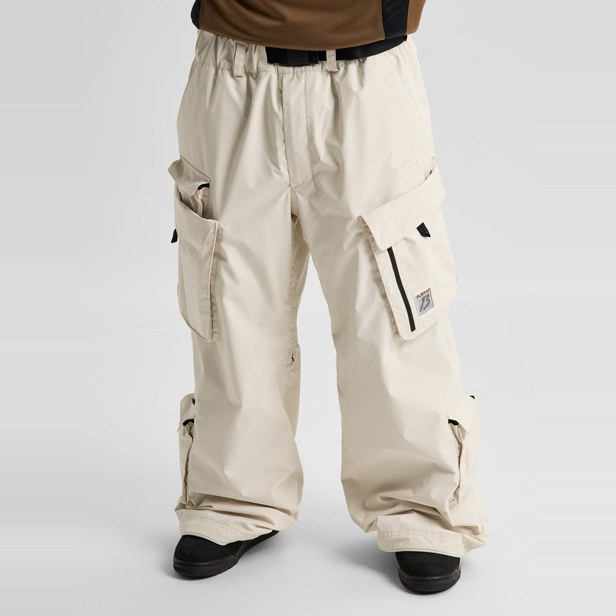 Mens 2L Baggy Cargo Pants Lunar Sand - Image 17