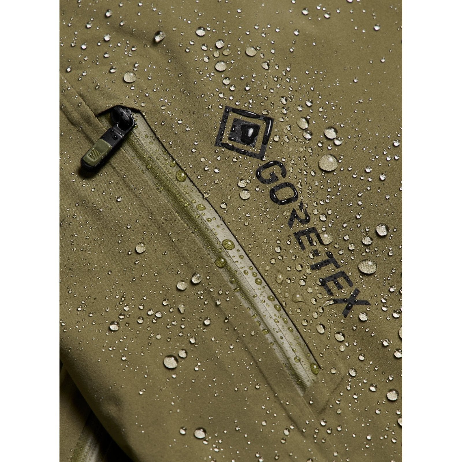 Mens [Ak] Hover Gore-Tex C-Knit 3L Stretch Jacket Dried Moss - Image 17