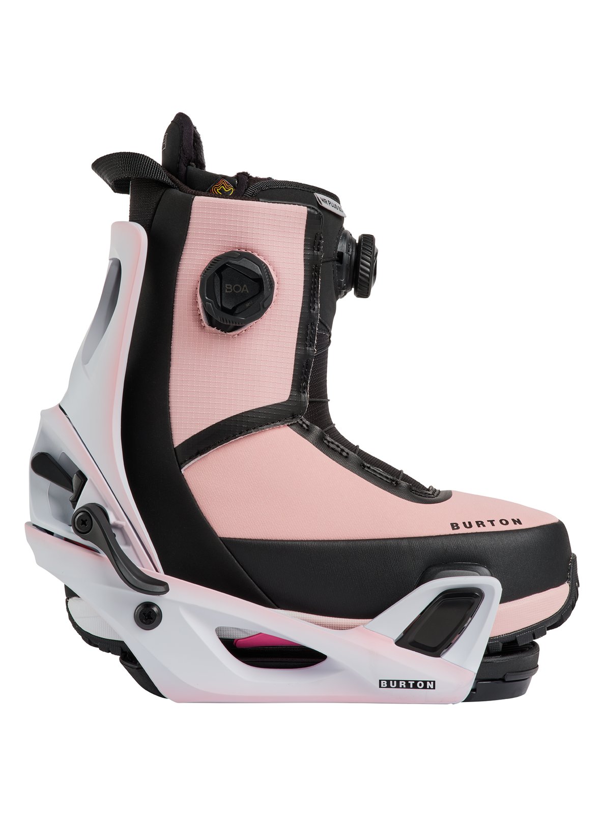 Womens Step On Re:Flex Snowboard Bindings Pink Outline - Image 17